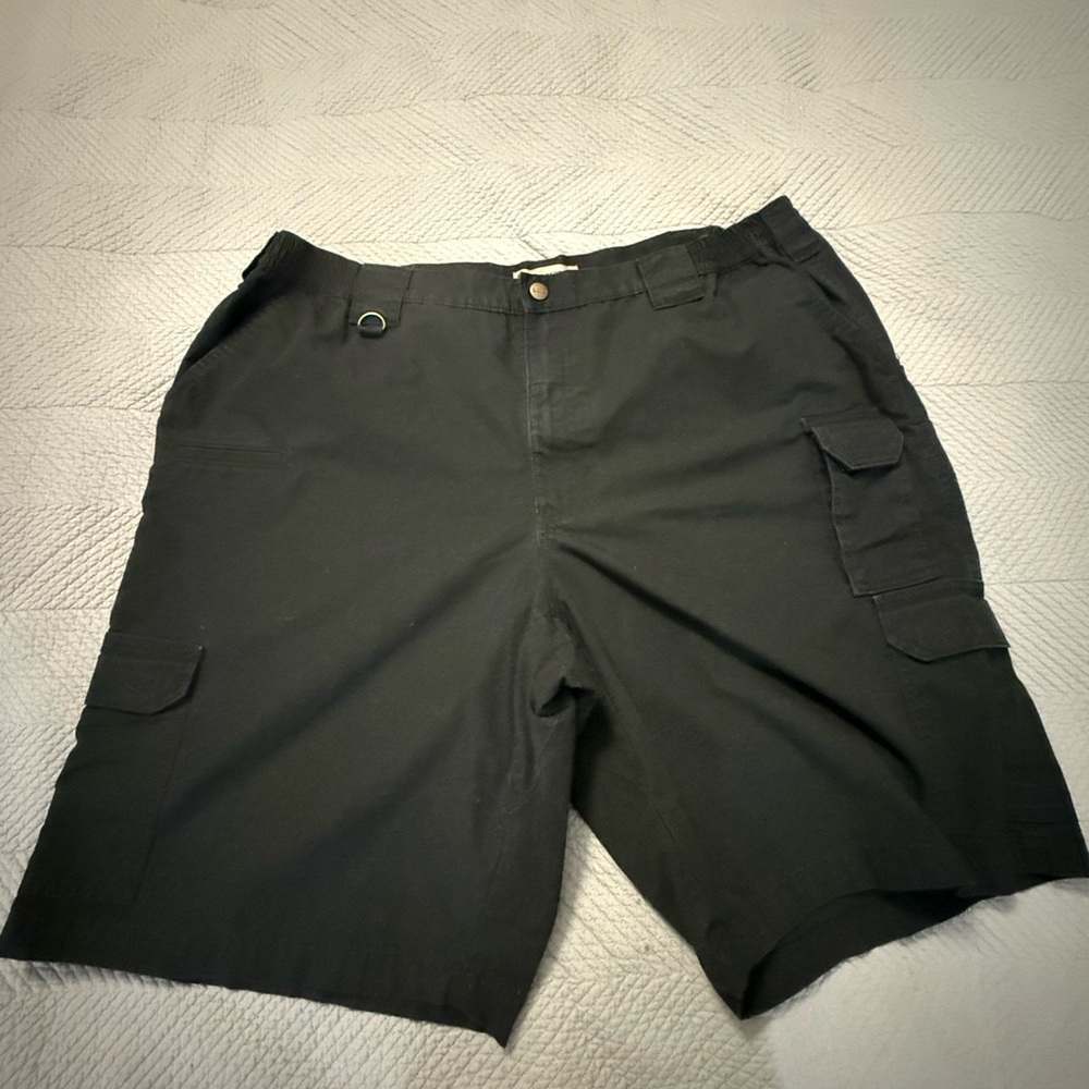 5.11 Tactical Men's Black Cargo Shorts